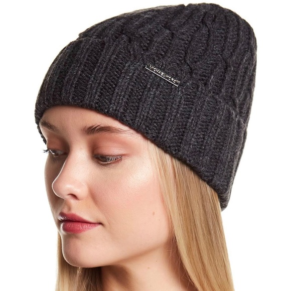 Nwt Michael Kors Cable Knit Hat 